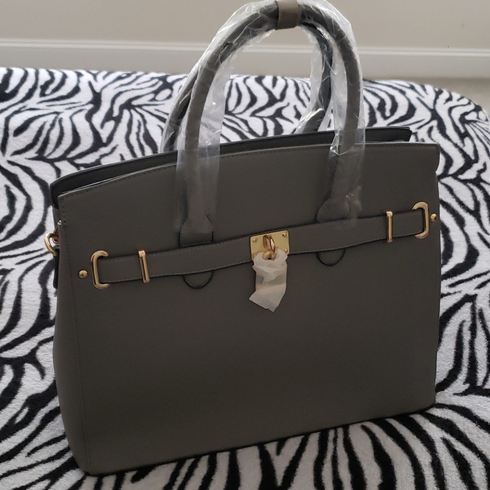 Dasein grey tote purse